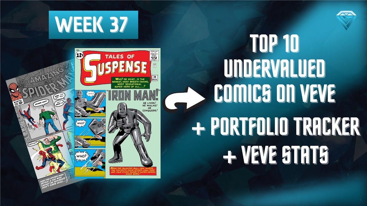 Top 10 Undervalued Comics on Veve | Week 37: Apr 8, 2023 | Marvel Comics, NFT