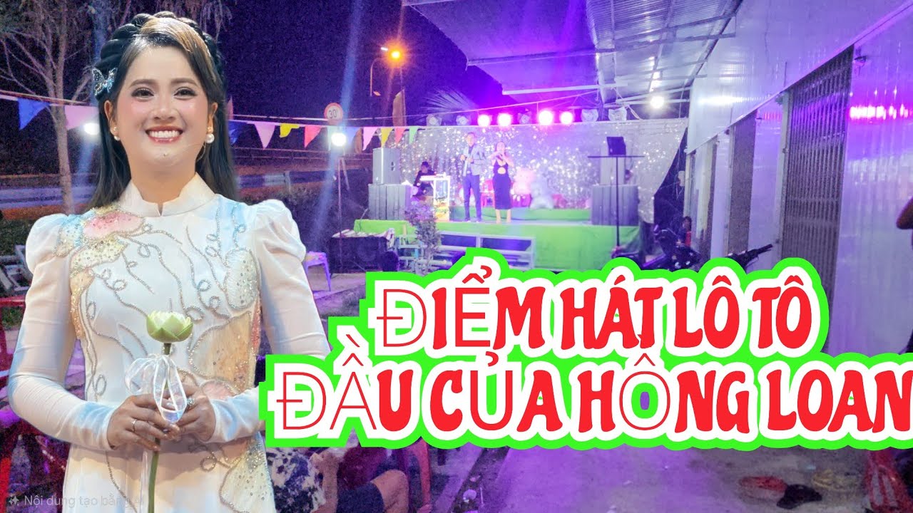 Điểm hát loto show đầu tiên của Hồng Loan 