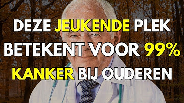 Deze jeukplek betekent in 99% van de gevallen kanker bij ouderen als je het negeert
