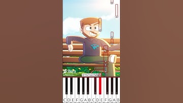 War Between MrBeast and T-Series (@TheToonTubers) - Octave Piano Tutorial