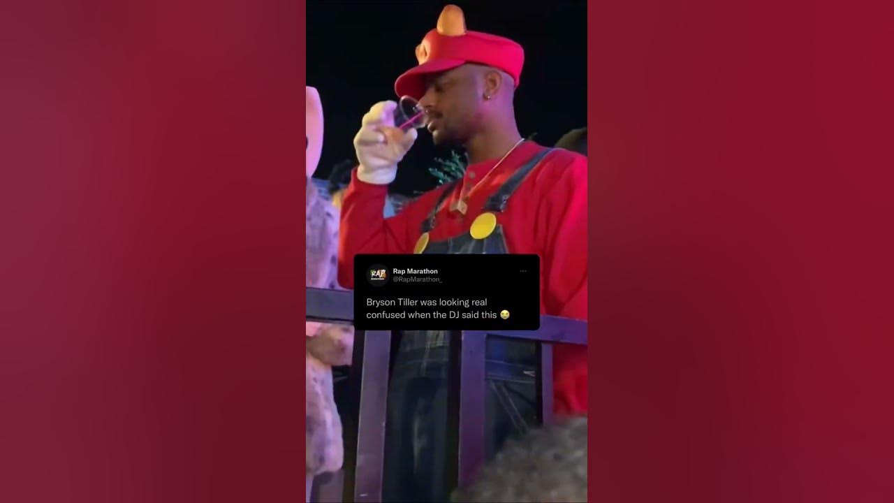 LOL Bryson Tiller Thinking “ This Is Not Why I Made This Song” 🤣