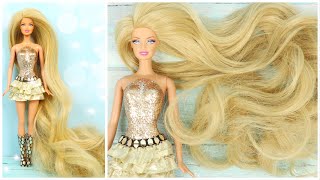 THE LONGEST HAIR BARBIE IN THE WORLD - BARBIE HAIRSTYLES, CLOTHES AND SHOES FOR DOLLS