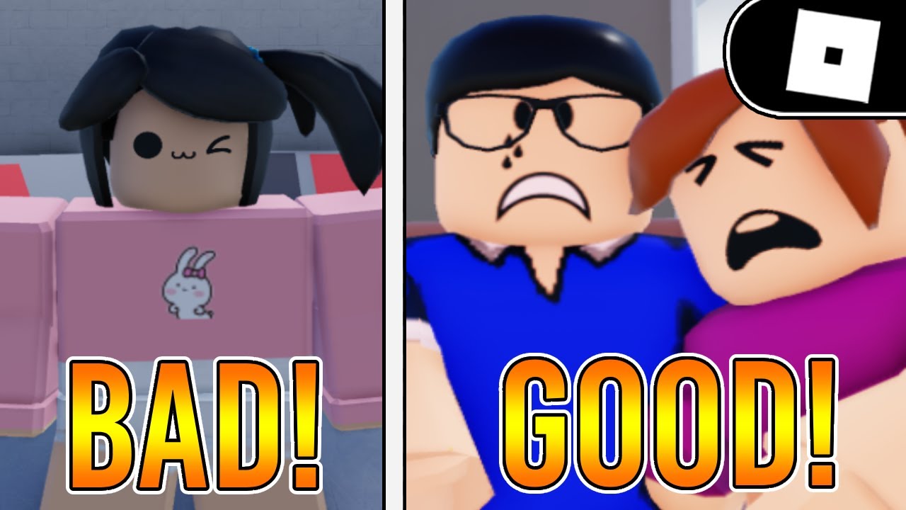 The Guest Story (Good & Bad Ending) / Roblox 