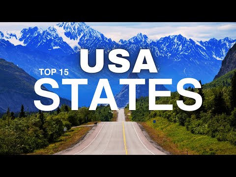15 Best States To Visit In USA | USA Travel Video | 4K Travel Guide