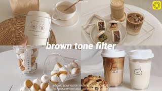 brown tone filter // foodie app screenshot 3