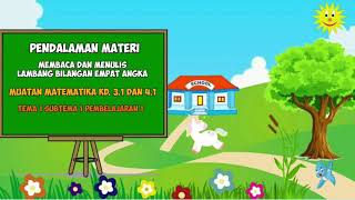 Pendalaman Materi || Membaca dan menulis Lambang Bilangan Empat Angka -  Kelas 3 Sekolah Dasar
