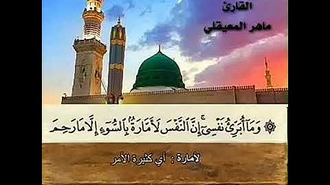القرآن الكريم الجزء الثالث عشر بصوت القارئ ماهر المعيقلي