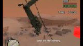 GTA San Andreas (PC) Learning to fly - Prueba #5: Helicoptero: Despegue  (Helicopter Takeoff) 