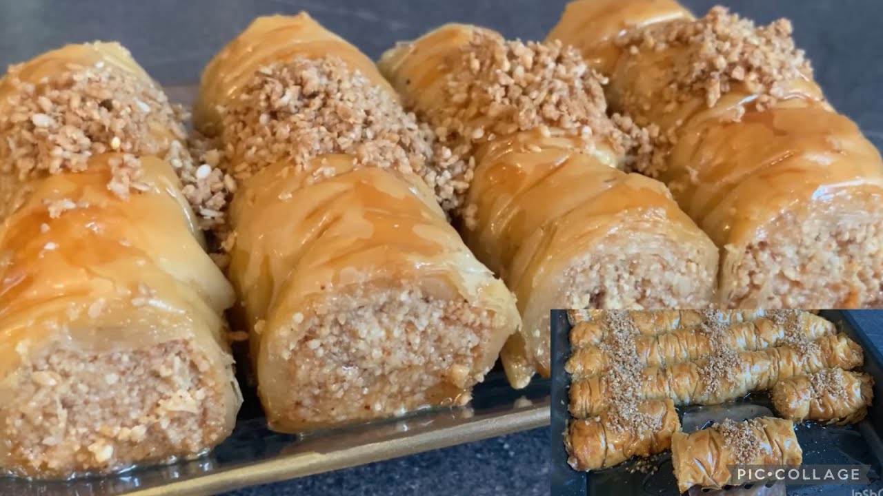 أروع المعسلات الرمضانية بقلاوة تركية بالكاوكاو مقرمشة لذيذة سهلة وسريعة التحضير