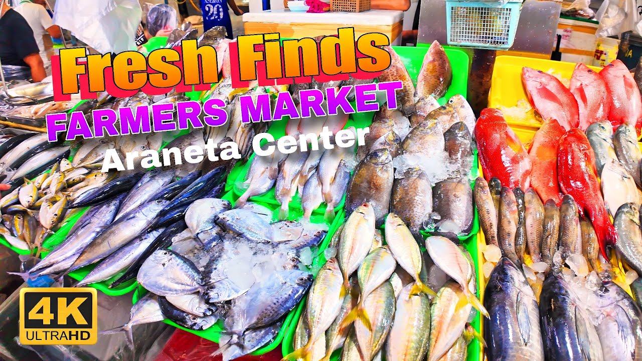 Farmers Market Fresh Finds Cubao Quezon City 🇵🇭 | 4K Food and Waling Tour |