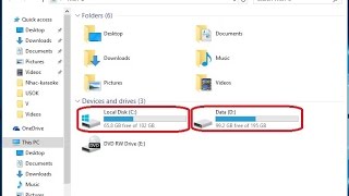 Windows 10 - How Manage Logical Drives, Volumes, Partition Hard Disk