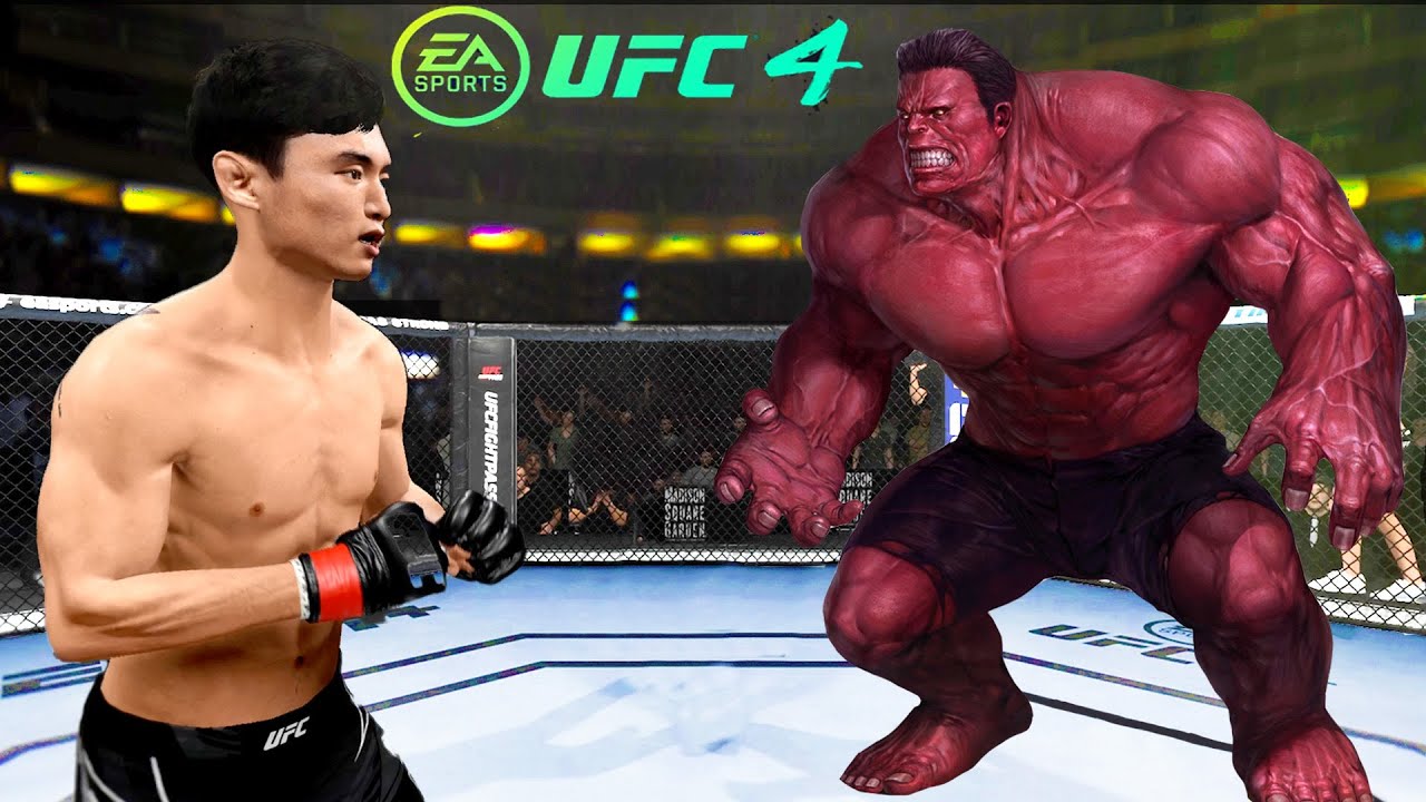UFC4 | Dooho Choi vs. Red Hulk (EA Sports UFC 4) mma wwe