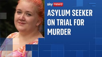 Asylum seeker laughed after killing woman, jury told