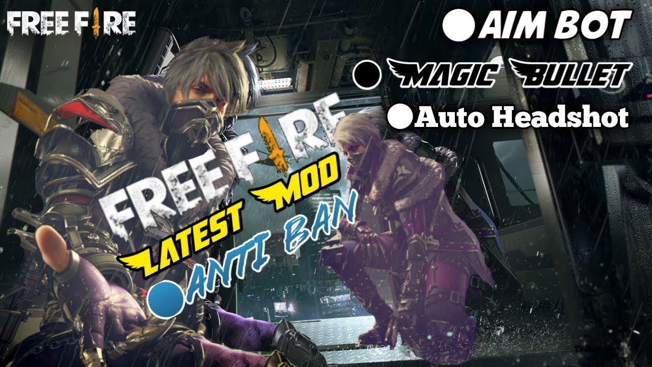 MOD APK FREE FIRE OB18 1.41.1 NEW HACK,AUTO HEADSHOT,DAMAGE+ ... - 