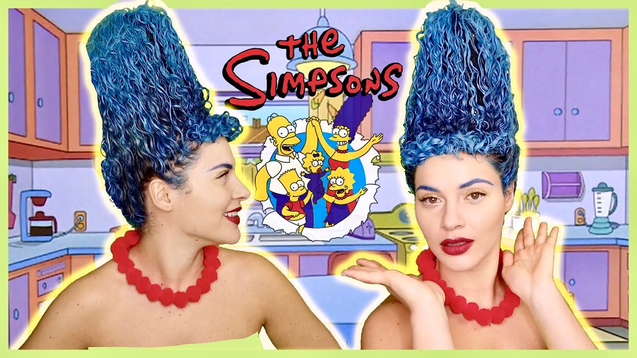 Blue Beehive Hair Simpson - wide 1