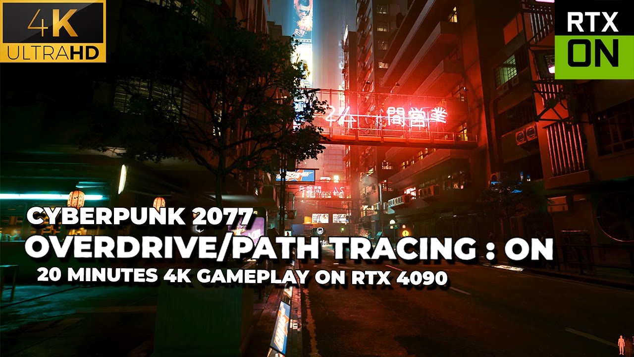Cyberpunk 2077 : OVERDRIVE PATH TRACING is INCREDIBLE on the RTX 4090 | 20 Minutes Of Gameplay 4K60