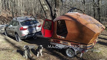 CLC Teardrop Camper with ICC Build Time-Lapse - Short