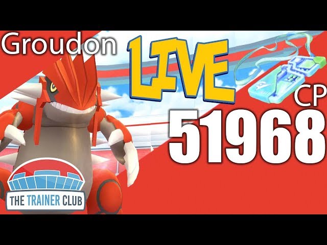 GROUDON POKÉMON GO HYPE!!!