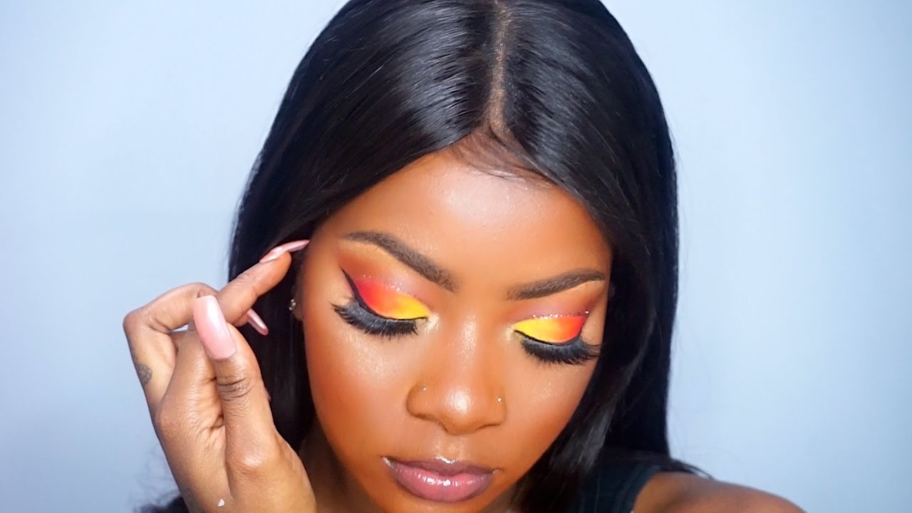 Sunset Eye Makeup Tutorial  - Youtube-1865