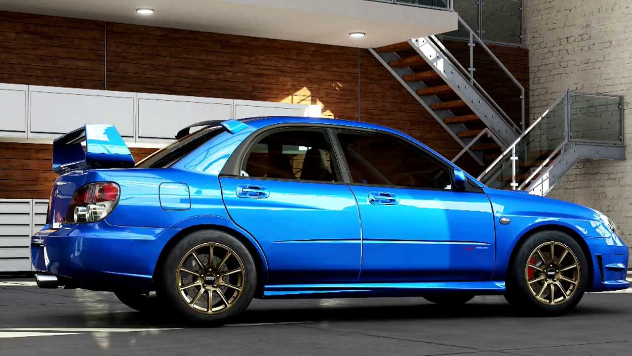 Forza Motorsport 5 Learning About The 2005 Subaru Impreza