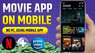 AI se Movie App Kaise Banaye | Create Movie App Like Netflix Without Coding 🔥