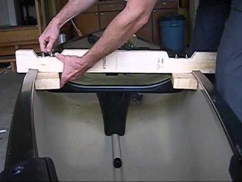 Motorized canoeing - YouTube