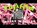 I took the new Fujifilm Instax Mini 40 to ikea and ice cream Unboxing with photos @itsteodore