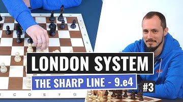 The London System | Mainline with 9.e4 | Chess Openings | IM Andrey Ostrovskiy