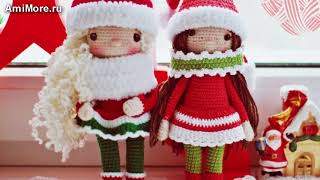 Амигуруми: схема Снежных девчонок. Игрушки вязаные крючком. Free crochet patterns. Амигуруми: схема Снежных девчонок. Игрушки вязаные крючком. Free crochet patterns.