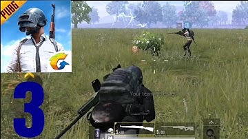 PUBG Mobile - Gameplay Walkthrough Part 3 - War, Erangel, Squad (iOS, Android)