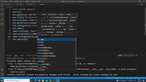 Introducción a tkinter con Python ¿Cómo crear un formulario con Python / tkinter?