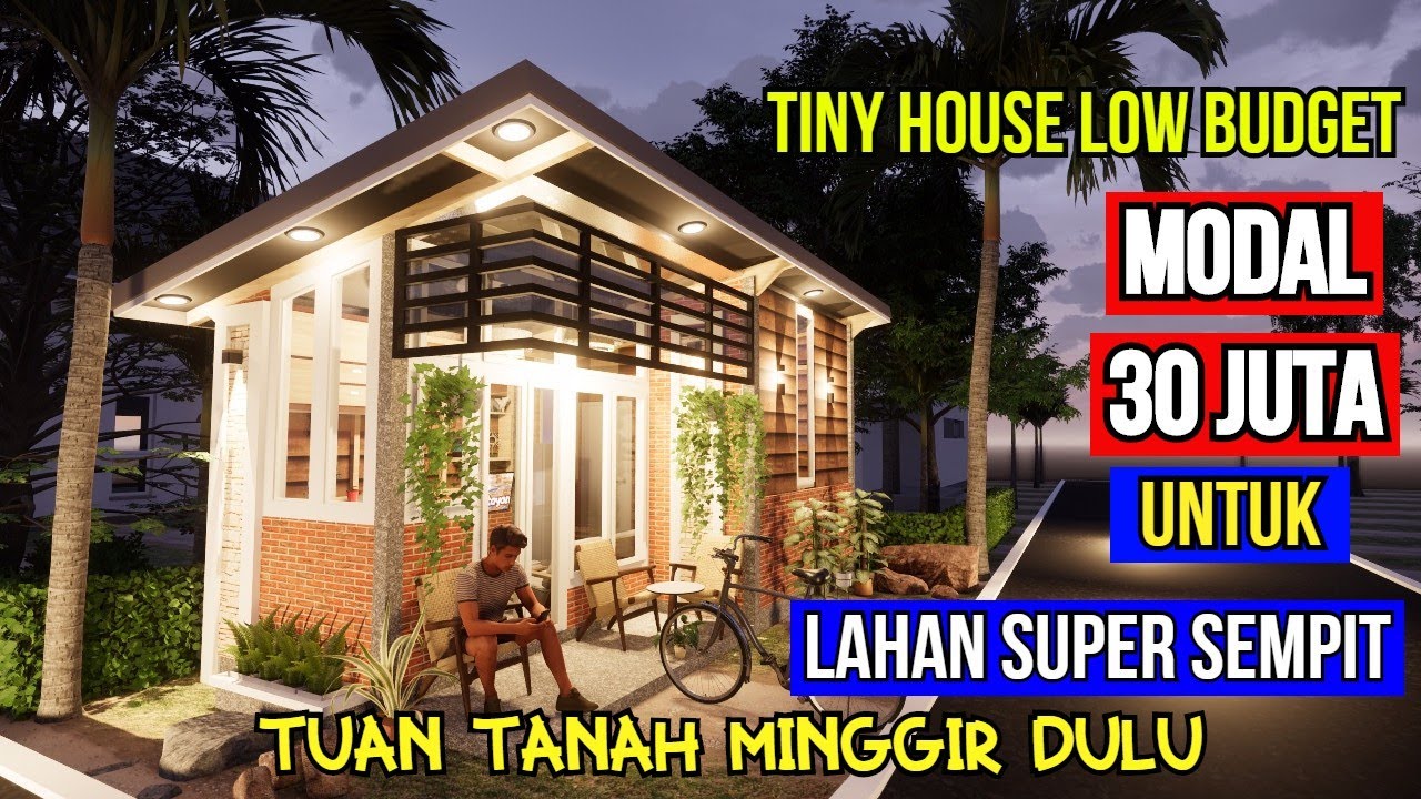  Bangun  rumah  30 juta  edisi Tiny house low budget 2 YouTube