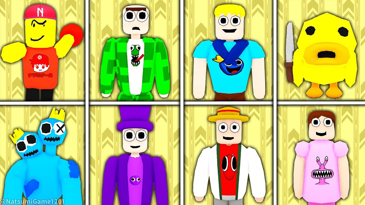 Backroom where you gather Rainbow Friends who have turned into
