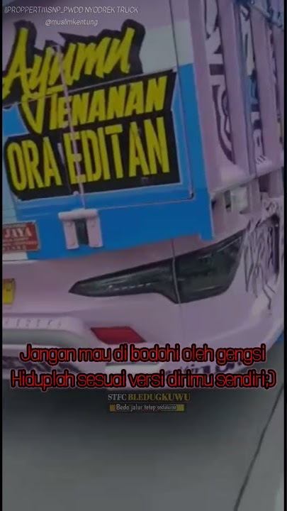 Story wa viral||ayumu tenanan ora editan versi truck MARGO JOYO PINK #STFCBLEDUGKUWU#CCTVKENTUNG_OYI