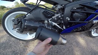 Yamaha YZF-R6 Austin Racing Exhaust