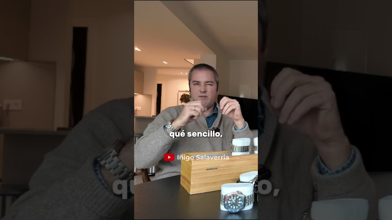 Este es el reloj fetiche de Álvaro López Huerta.