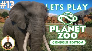 AN AFRICAN ELEPHANT ENCLOSURE - Planet Zoo Console Sandbox Zoo