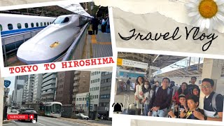 “Exploring Japan: Tokyo to Hiroshima Travel Vlog”#japan#hiroshimatravel#travelvlog#shinkansen#viral