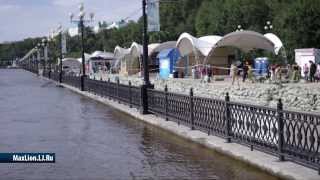Хабаровск: Наводнение-2013. Набережная. Волонтёры