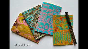 How I Make My Own Texture Plates For Gel Printing!