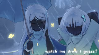 a walk 🪼☔️🦋 [ sky : cotl time lapse ]
