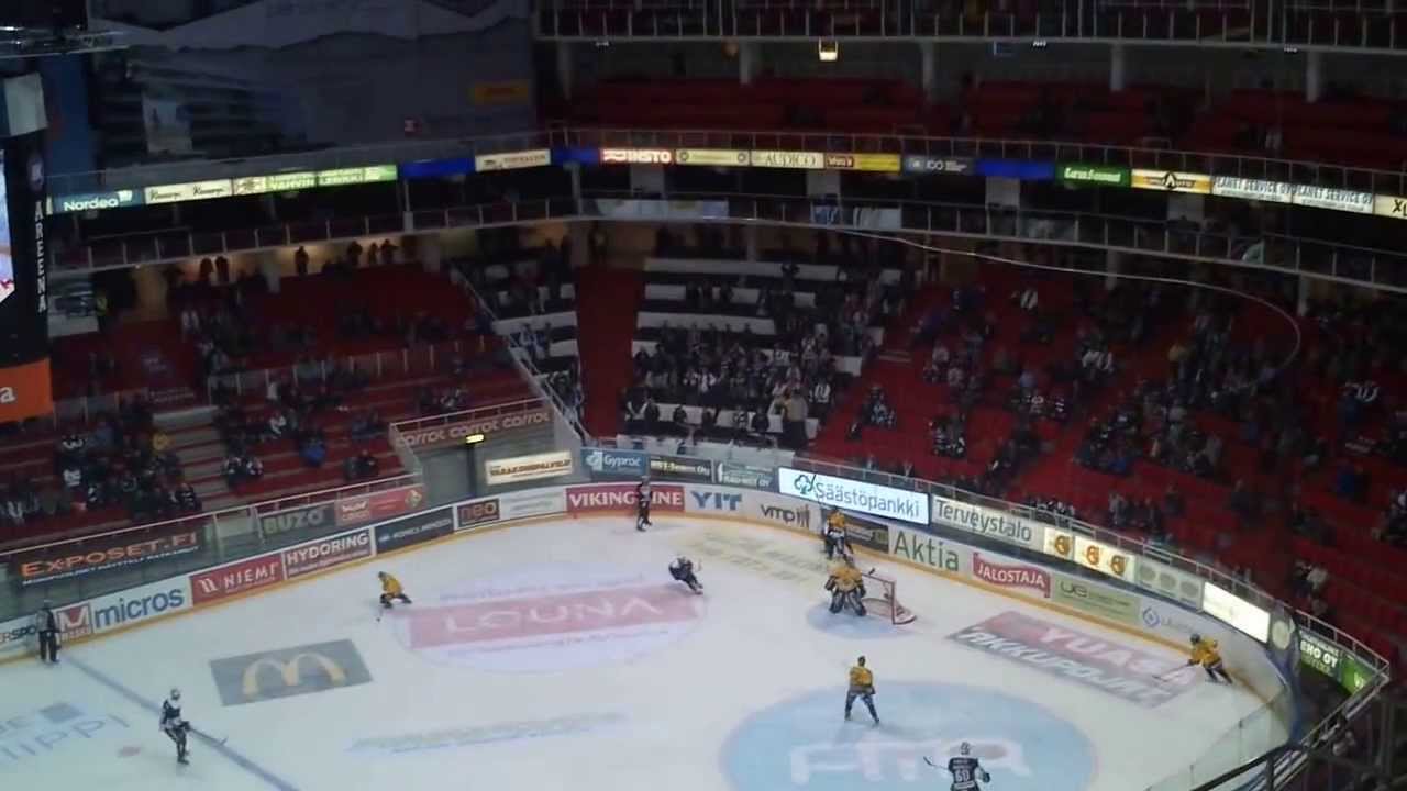 TPS TURKU Ice Hockey goal song YouTube