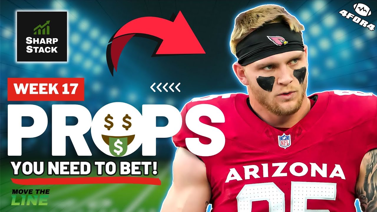 NFL Week 17 Player Prop Bets! | Top Picks, Predictions & Odds