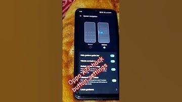 Oppo a77 back button setting / Oppo a77 back button change / Oppo a77 navigation gesture setting