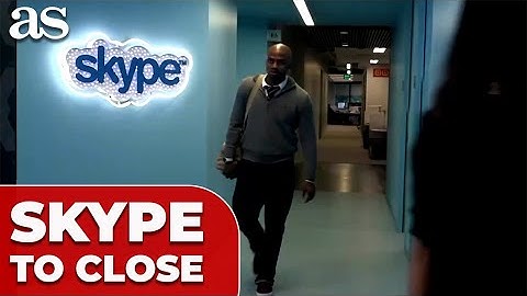 MICROSOFT to shut down SKYPE on MONDAY May 5