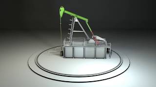 3D asset rigging - pump jack