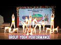 Students Group Yoga Act// Dinhata Shishu Mahal School // Annual Program 2025// #yoga #sujitpaulyoga 
