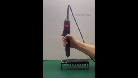 Smart Torque Screwdriver