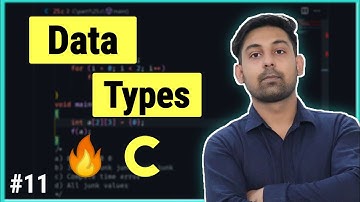 Data Types In C | Different Types Of Data Type | Explain In Hindi | By Nirbhay Kaushi