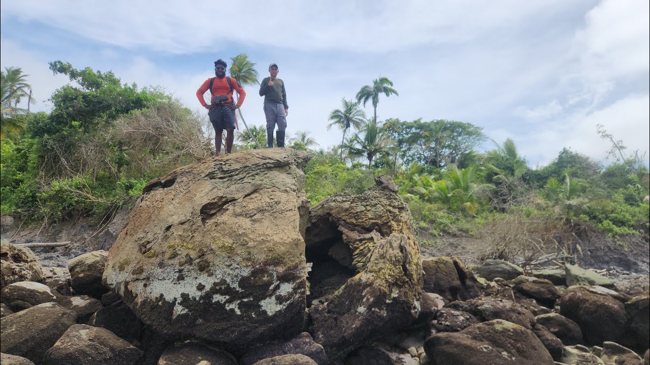 A 14km hike from Chatham to Leelet River  & back South Trinidad. #country #trinidadntobago